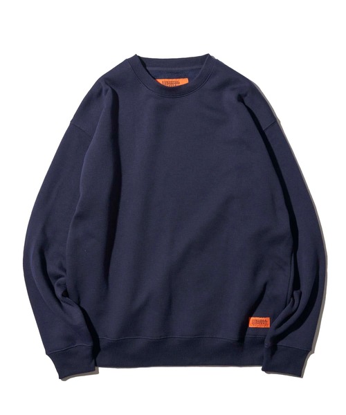 「UNIVERSAL OVERALL」 スウェットカットソー SMALL ネイビー メンズ_画像4