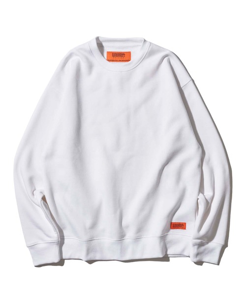 「UNIVERSAL OVERALL」 スウェットカットソー SMALL ネイビー メンズ_画像8