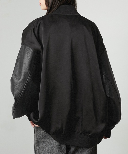 「Alfred Alex」 スカジャン M ブラック メンズ_画像9