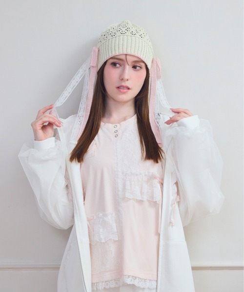 Lolime by mellfy memory ニット帽 ニットキャップ kaorinomori