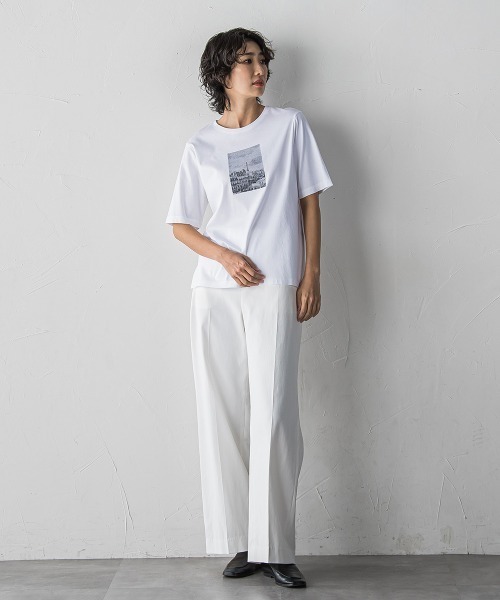 la.f（ラ・エフ） ワイドパンツ パンツ 「極・名品パンツ」シェルタ