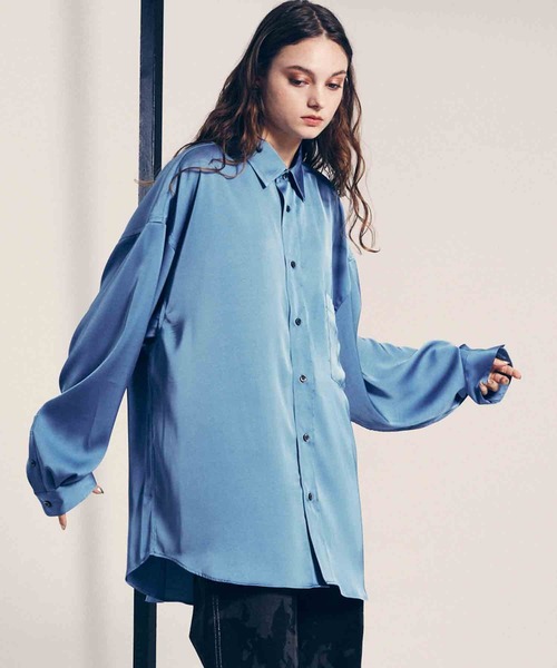 「MAISON SPECIAL」 長袖シャツ 0 イエロー レディース_画像5