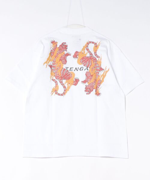 TENGA（テンガ） tシャツ Burning Tiger Tshirt メンズ レディース