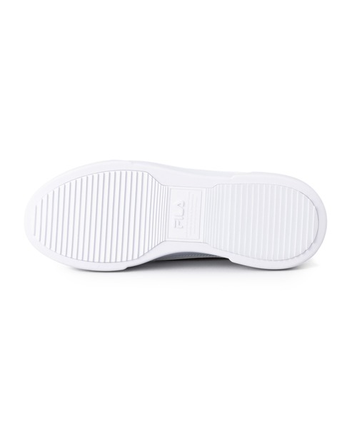 「FILA」 ローカットスニーカー 24.0cm ホワイト×ピンク レディース_画像7
