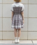 ワンピース 半袖 ビスチェ風ドッキングOPの詳細画像3