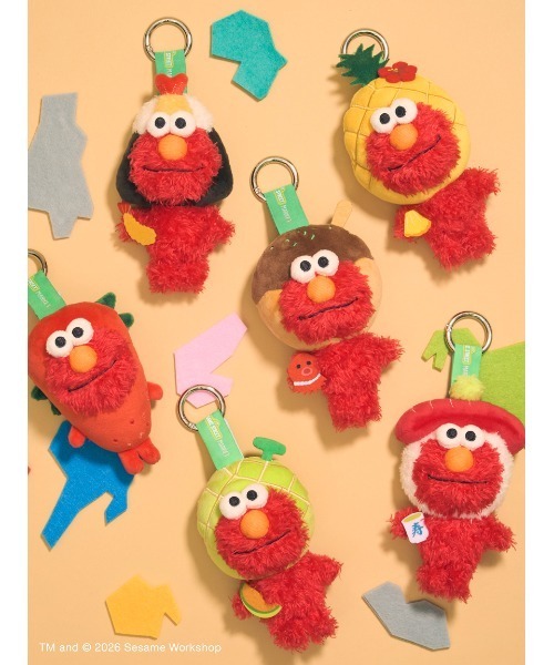 SESAME STREET（セサミストリート） キーホルダー 「ご当地シリーズ