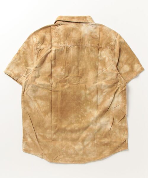 「RVCA」 半袖シャツ LARGE ベージュ系その他 メンズ_画像2