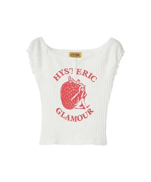 HYSTERIC GLAMOUR（ヒステリックグラマー） tシャツ STRAWBERRY FREAK