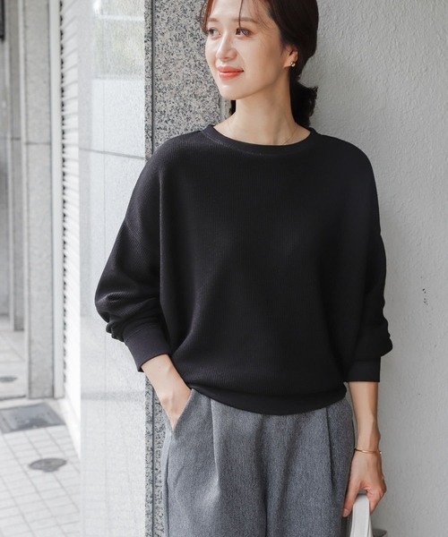 「URBAN RESEARCH DOORS」 長袖カットソー MEDIUM イエロー系その他 レディース_画像4