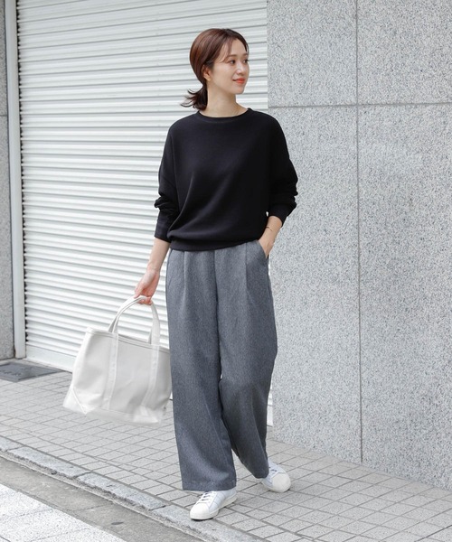 「URBAN RESEARCH DOORS」 長袖カットソー MEDIUM イエロー系その他 レディース_画像7