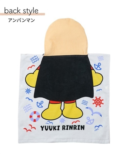 ベビー 「アンパンマン」フード付きタオルポンチョ : ZOZOTOWN Yahoo