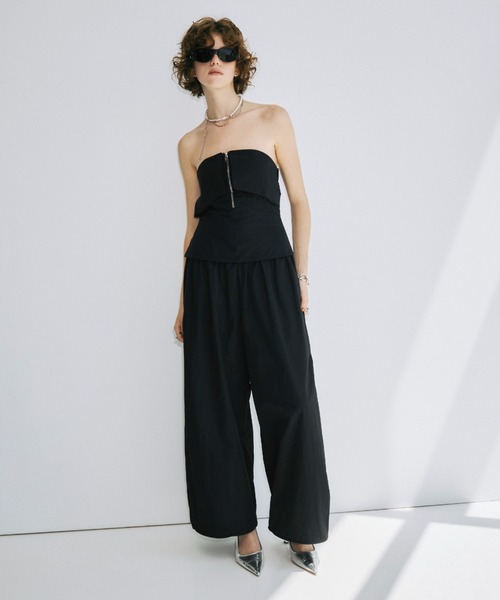 JOSE MOON（ジョゼムーン） オールインワン GATHER PANTS JUMPSUITS