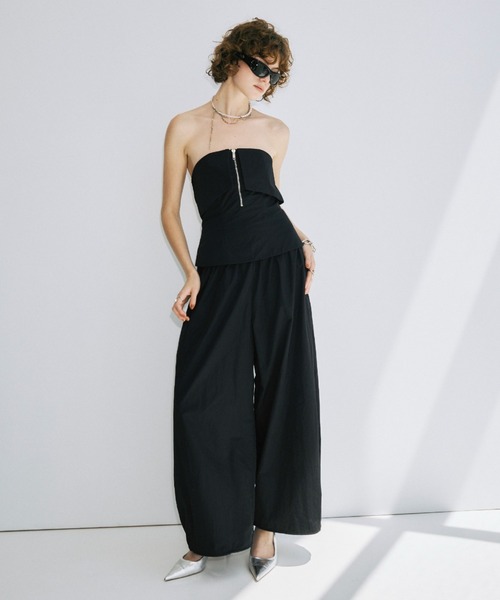 JOSE MOON（ジョゼムーン） オールインワン GATHER PANTS JUMPSUITS