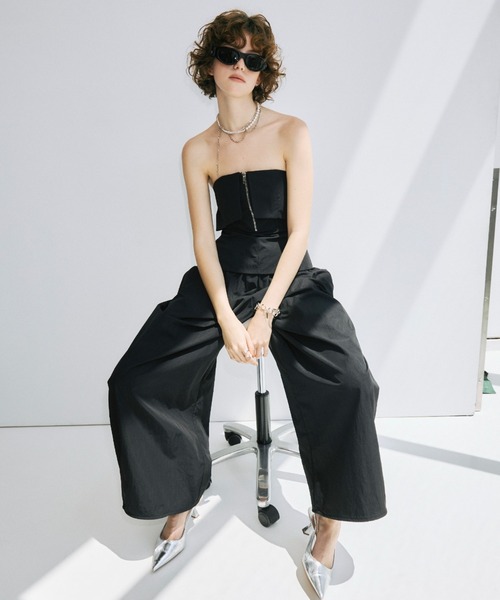 JOSE MOON（ジョゼムーン） オールインワン GATHER PANTS JUMPSUITS