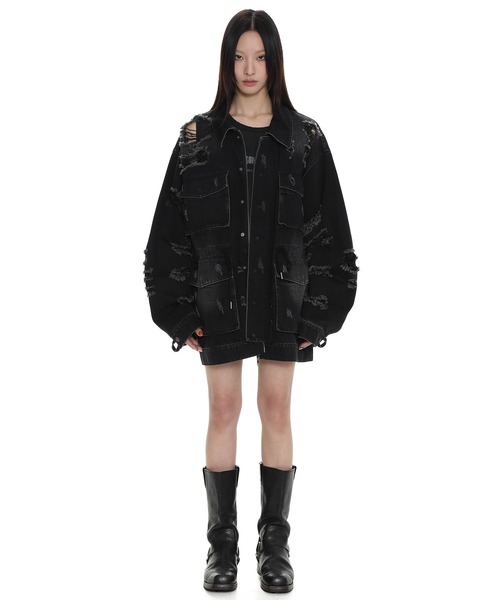 MASONPRINCE デニムジャケット S ブラック メンズ : ZOZOTOWN Yahoo!店 