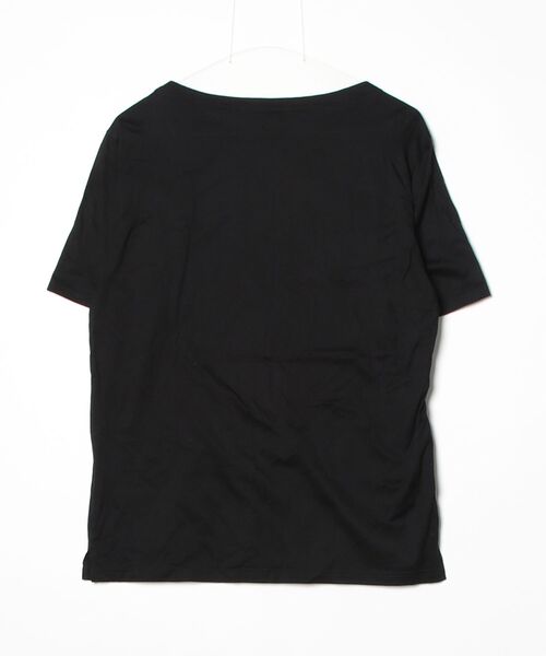 「ato」 半袖Tシャツ 48 ブラック メンズ_画像2