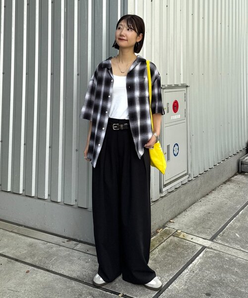 「CIAOPANIC TYPY」 「re lavel」半袖シャツ LARGE ベージュ メンズ_画像8