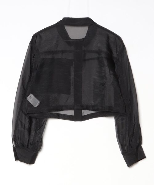 「Ray BEAMS」 長袖ブラウス ONE SIZE ブラック レディース_画像2