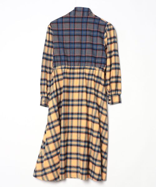 「Aymmy in the batty girls」 長袖ワンピース MEDIUM イエロー レディース_画像2