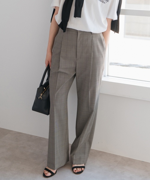 「Spick & Span」 パンツ 40 ブラウン レディース_画像2