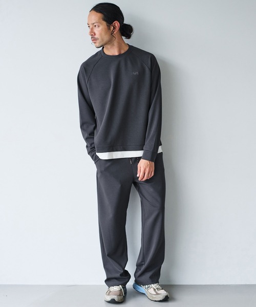 AXCXM ワイドパンツ スウェットパンツ ジャージ mp15535-Urban Comfort