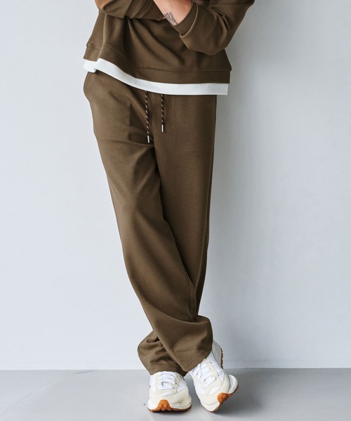 AXCXM ワイドパンツ スウェットパンツ ジャージ mp15535-Urban Comfort