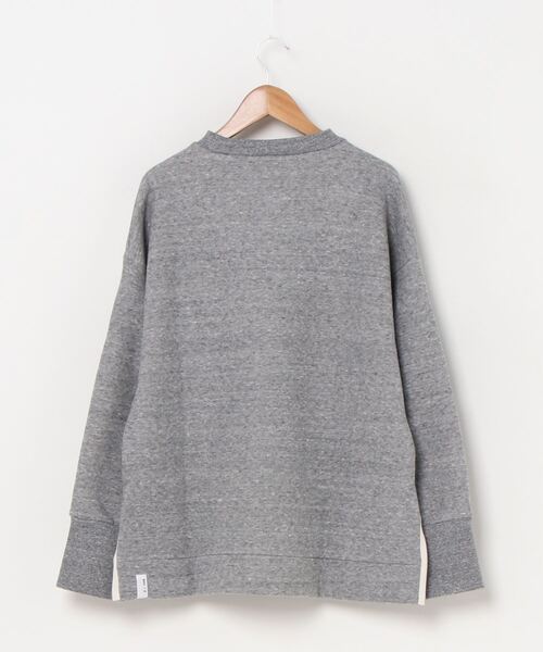トレーナー スウェット 「V::ROOM 」ブイ ルーム/Tencel Brushed FL. LS Crew「ユニセックス」 レディース メンズ_2