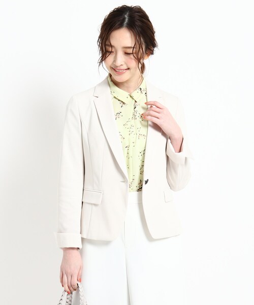 値下げ ジャケット テーラードジャケット ミモレ掲載 Uvカット 洗える 039 21春夏 匠ジャケット ベーシック