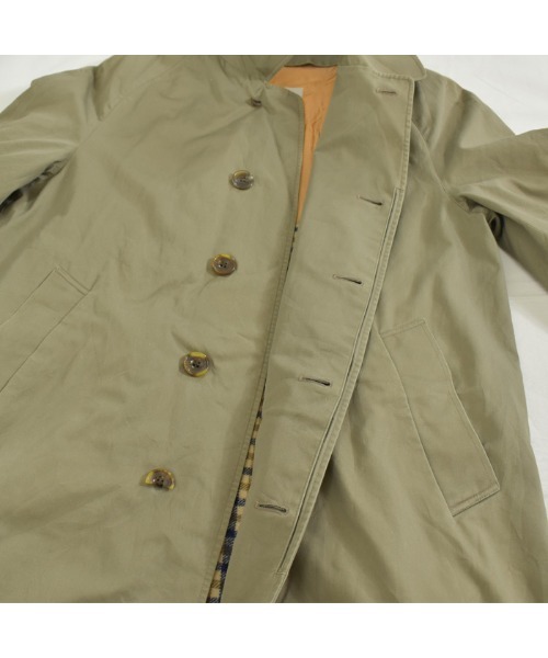 ステンカラーコート 【ヴィンテージ古着】70's Aquascutum/アクア ステンカラーコート 【ヴィンテージ古着】70's Aquascutum/アクア