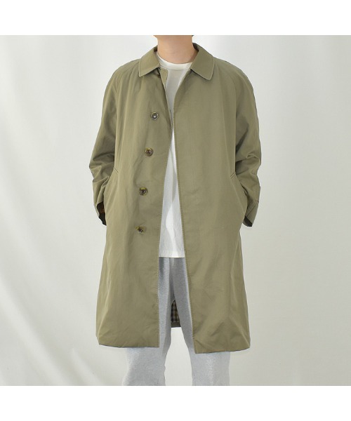 ステンカラーコート 【ヴィンテージ古着】70's Aquascutum/アクア ステンカラーコート 【ヴィンテージ古着】70's Aquascutum/アクア