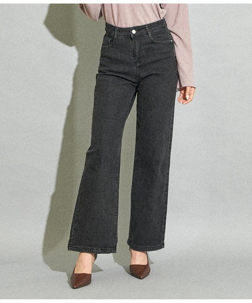ANAP ジーンズ デニム デニムパンツ シンプルストレッチストレート 
