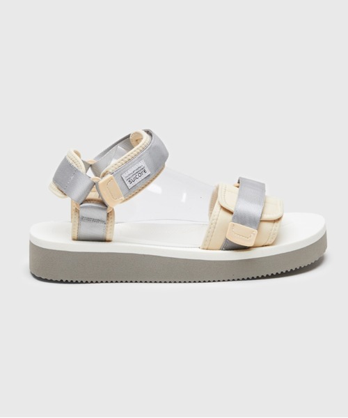 【関税込み】Suicoke グレー＆ホワイト CEL-PO サンダル suicoke サンダル CEL-PO - Gray x White メンズ : ZOZOTOWN