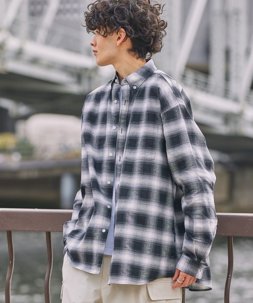HECT シャツ 「HECT」Big Oxford BD L/S Shirt / ビッグシルエット