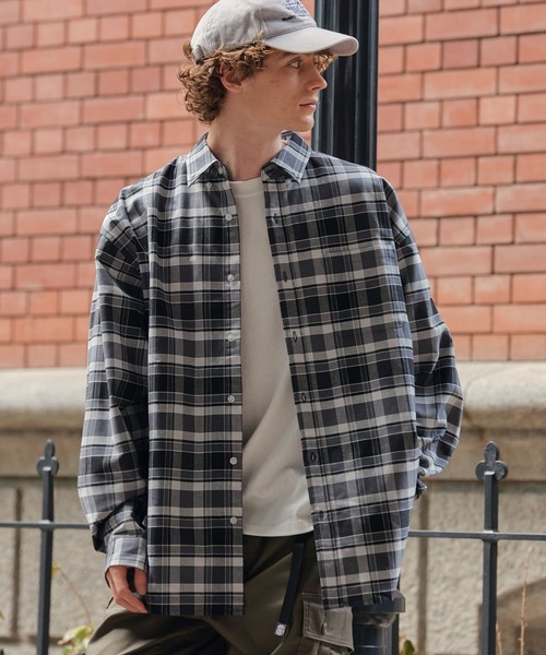 HECT シャツ 「HECT」Big Oxford BD L/S Shirt / ビッグシルエット