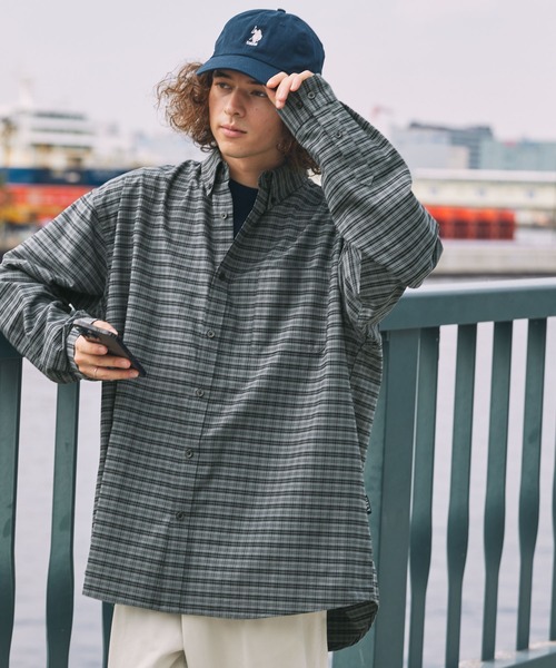 HECT シャツ 「HECT」Big Oxford BD L/S Shirt / ビッグシルエット