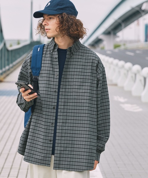 HECT シャツ 「HECT」Big Oxford BD L/S Shirt / ビッグシルエット