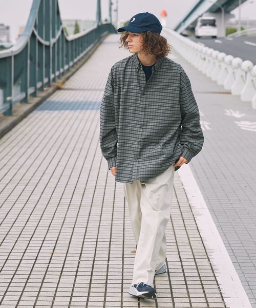 美品 EVERYDAY I LIKE オックスフォード ビックシャツ コットン HECT シャツ 「HECT」Big Oxford BD L/S Shirt / ビッグシルエット