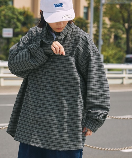 HECT シャツ 「HECT」Big Oxford BD L/S Shirt / ビッグシルエット