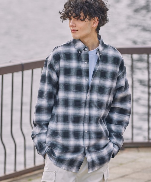 HECT シャツ 「HECT」Big Oxford BD L/S Shirt / ビッグシルエット