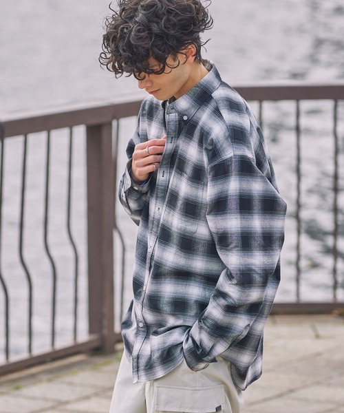 HECT シャツ 「HECT」Big Oxford BD L/S Shirt / ビッグシルエット