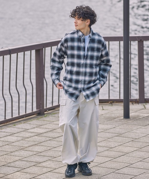 HECT シャツ 「HECT」Big Oxford BD L/S Shirt / ビッグシルエット