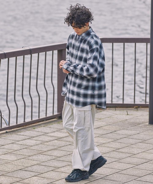 HECT シャツ 「HECT」Big Oxford BD L/S Shirt / ビッグシルエット