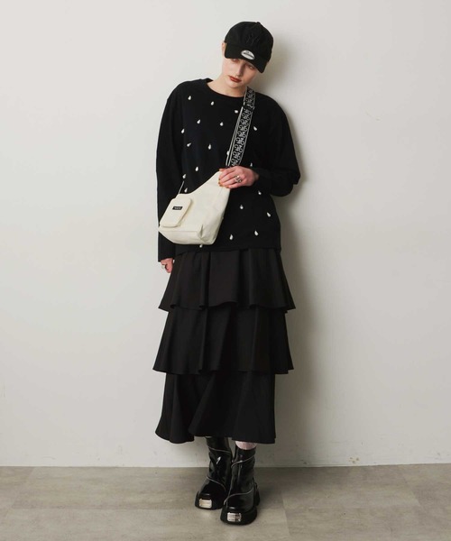 VIOLETTA スカート ティアードスカート : ZOZOTOWN Yahoo!店