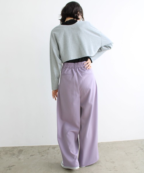 タックワイドパンツ　イシカワラボで購入 タックワイドパンツ イシカワラボで購入 タックワイドパンツ