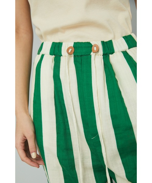 HeRIN.CYE　プリントガーゼパンツ HeRIN.CYE パンツ Print gauze pants (プリント ガーゼ パンツ