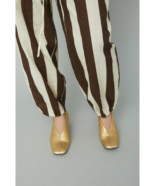 HeRIN.CYE　プリントガーゼパンツ HeRIN.CYE パンツ Print gauze pants (プリント ガーゼ パンツ