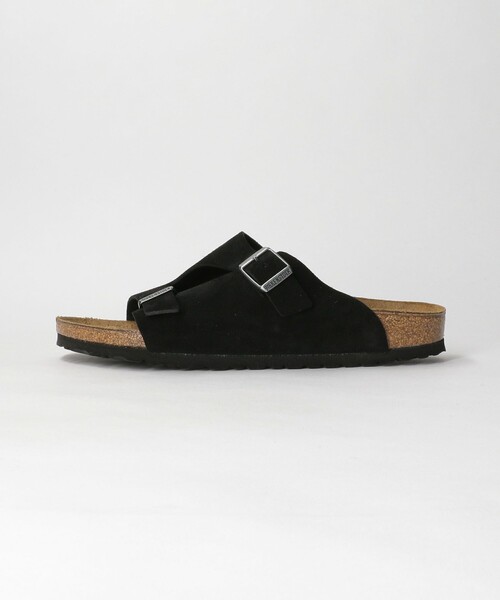 スエードサンダル BIRKENSTOCK サンダル 「BIRKENSTOCK」チューリッヒ ブラック