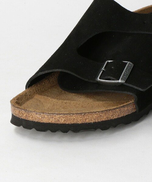 BIRKENSTOCK チューリッヒ ブラック スエード サンダル 40 BIRKENSTOCK サンダル 「BIRKENSTOCK」チューリッヒ ブラック
