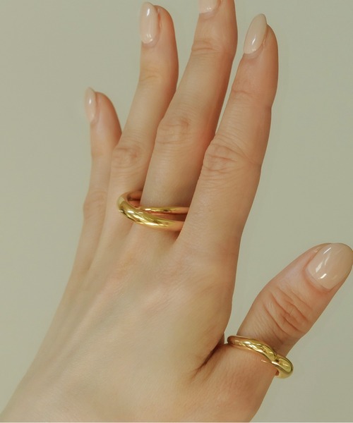 指輪 リング 「ISOLATION / アイソレーション」Silver925 Orb Ring (K18gp)/ シルバー925 オーブリングの画像