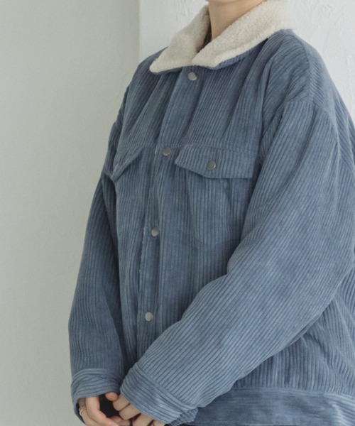 pairmanon（ペアマノン） コート アウター 「ママサイズ」コーデュロイ